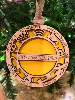 Dispatcher Christmas Ornament