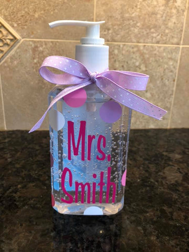 Hand Sanitizer Personalized